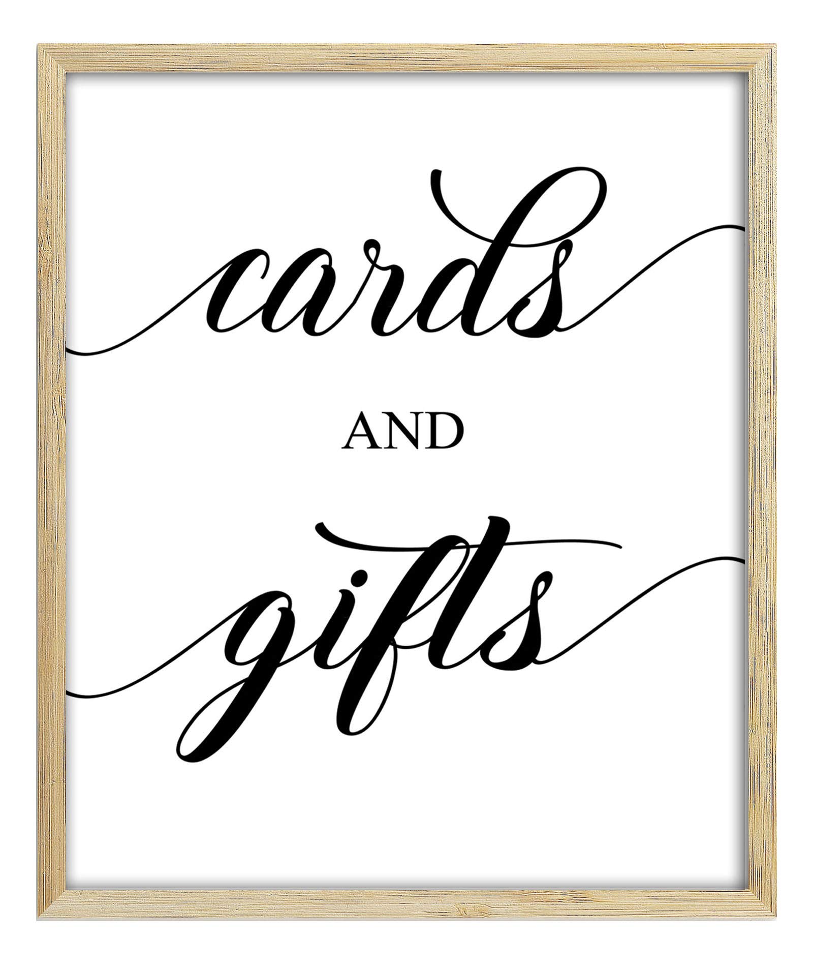 Darling Souvenir Cards and Gifts Wedding Decor Sign, Calligraphy Party Print Wedding Signage - 3 (Frame Not Included) — image 1