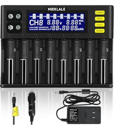 Alonefire LD4 Universal Battery Charger LCD Display Speedy Smart Charger For Rechargeable Batteries Nimh Nicd Aa Aaa Liion P 2915 - View #5