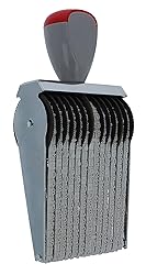 ExcelMark 13 Digit Roller Rubber Stamp - Alphabet