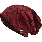 VECRY Men's Slouch Beanie Skull Cap Long Baggy Hip-Hop Winter Summer Hat