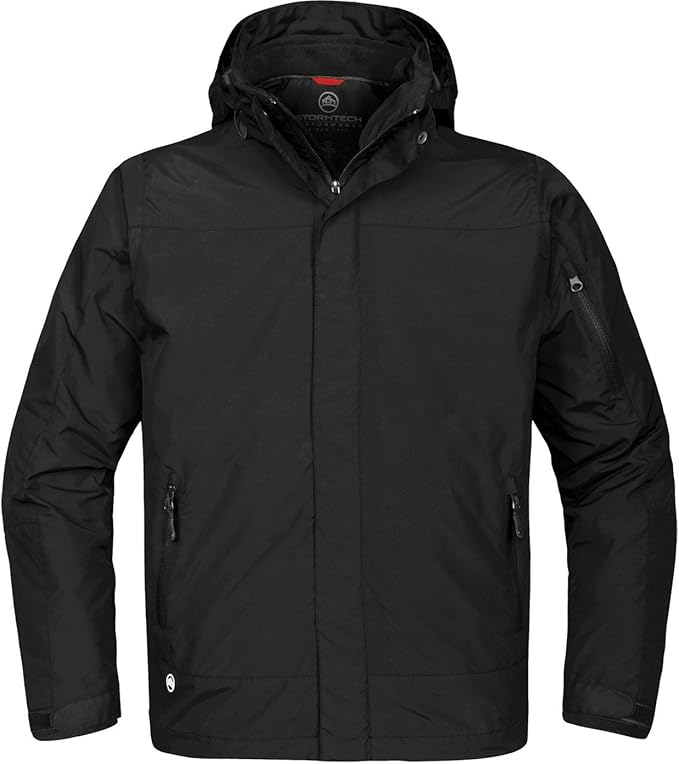 Stormtech Mens POLAR FLEECE 3IN1 WEATHER HOODED Jacket Coat XLT3