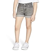 Levi's Girls' Girlfriend Fit Denim Shorty Shorts, Arya, 16 Levi's Girls' Girlfriend Fit Denim Shorty Shorts, Arya, 16