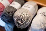 Korbond DK Light Silver Grey Yarn 200g Acrylic Double Knit 870m view 7