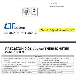 i-POOK high PRECISION THERMOMETER TM-907A 0.01