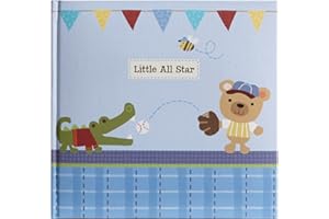 C.R. Gibson Stepping Stones Recordable Photo Album, Little All Blue Star