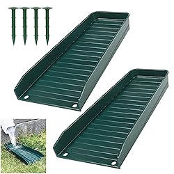 Teisaiko Rain-Gutter Downspout Splash Block - 2