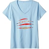 Womens Arsenal Fan forever V-Neck T-Shirt