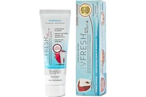 LIVFRESH Gum Protect Toothpaste Gel, Gingivitis Treatment, Reduces Bleeding, Swollen Gums 400% Better, Cavity Protection, Remineralizes Teeth, Whitens Teeth, Stannous Fluoride (1.75 Ounce (Pack of 1)