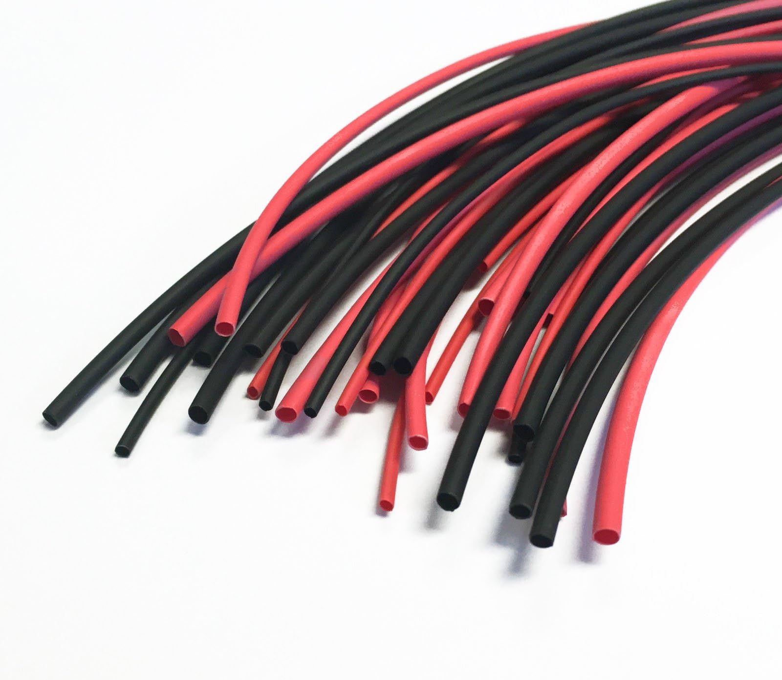 Hilltop Products Ltd Heat Shrink Tubing Kit - 100pcs of Black & Red Heat Shrink