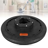 Dilomber 16" Floor Buffer Pad Driver Holder Attachment with 2 Inch Built-in Riser Fits for 17" Floor Buffers Scrubbers, with Shower Feed Holes 5 Inch Center Hole, Universal Pad Holder Attachment