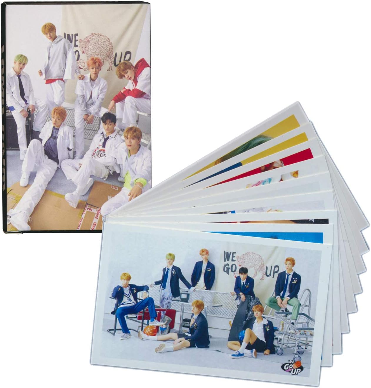 NCT Kpop Photocards - Set of 30 NCTZen Trading Cards with Greeting Box (NCT WE GO UP)