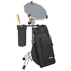 AKOZLIN Drum Pad Stand Set with 12'' Double Sided