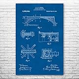 Arch Bridge Poster Print, Civil Engineer, City