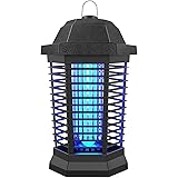 GTOCS Bug Zapper, Electric Mosquito Zapper Outdoor, Insect Trap Indoor, Electronic Insect Killer for Garden Patio