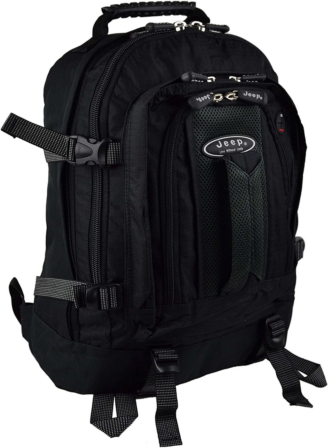 Jeep RucksackRucksack HandgepäckgrößeCabin Flight Bag 576G Schwarz