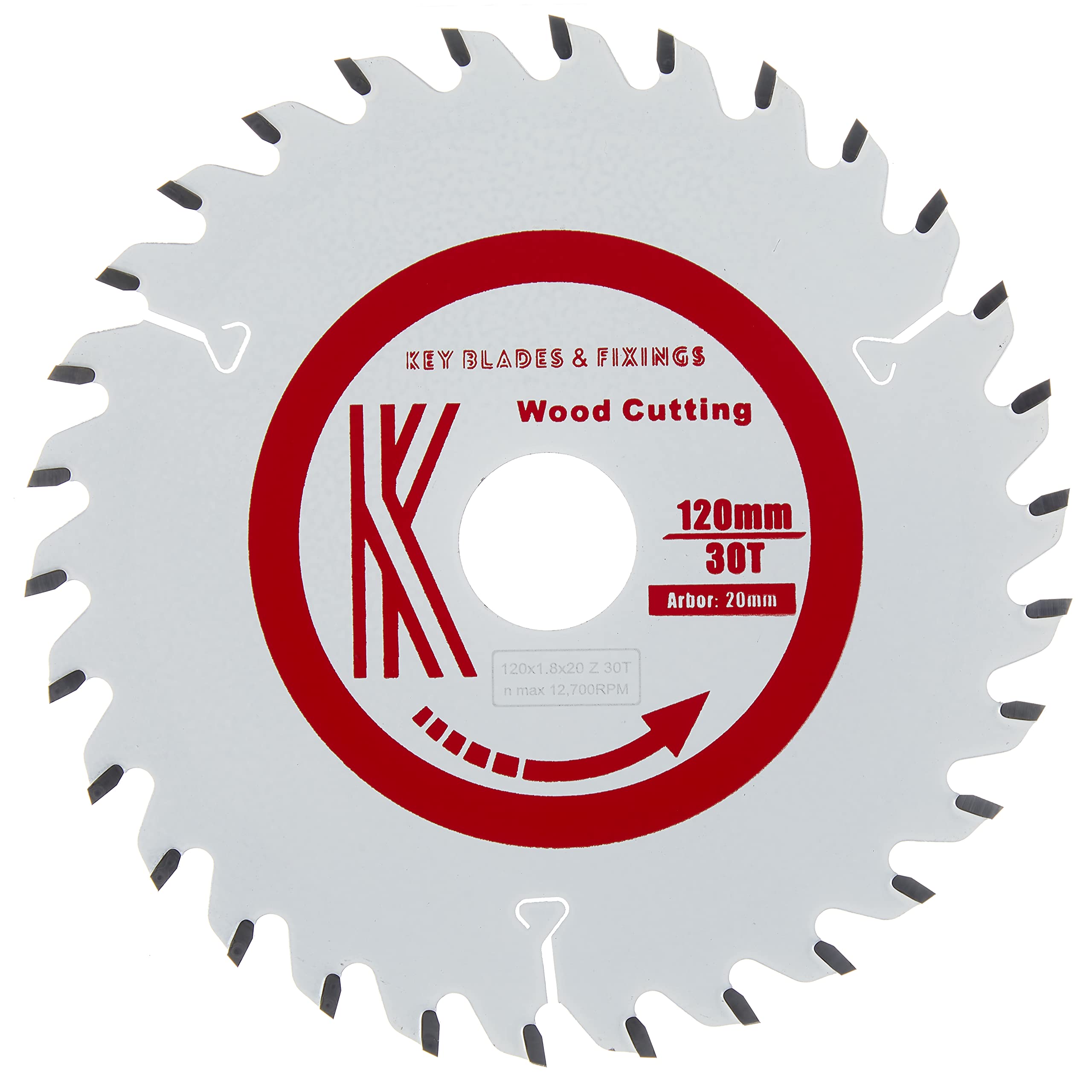3102 Key Blades and Fixings 120mm X 20mm X 1.8mm 30T Mafell Fitment 120 KSS300 / Teflon Coated Professional Quality Saw Blade Best for Quality and Price
