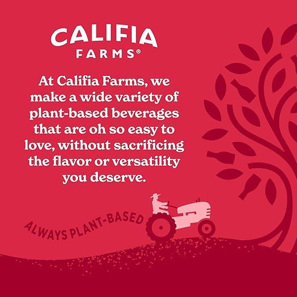 CALIFIA FARMS -UNSWEETENED COLD BREW COFFEE | 32 OZ | DAIRY FREE | GLUTEN FREE | PLANT BASED | NON-GMO