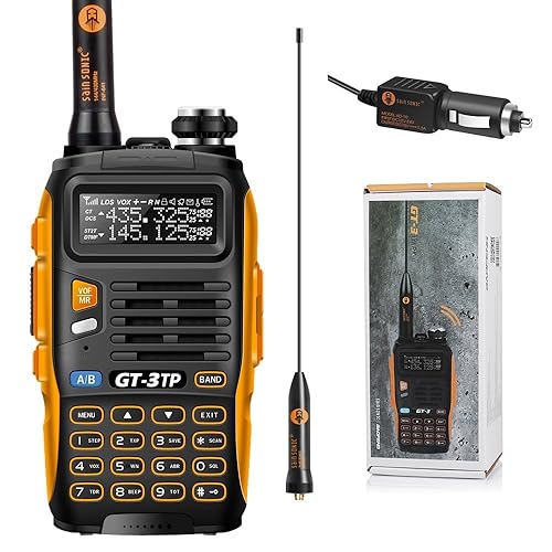 BAOFENG GT3TP TwoWay Radio Transceiver Black & Orange Amazon.co.uk