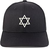 Trendy Apparel Shop Jewish Star of David Symbol Embroidered Baseball Cap