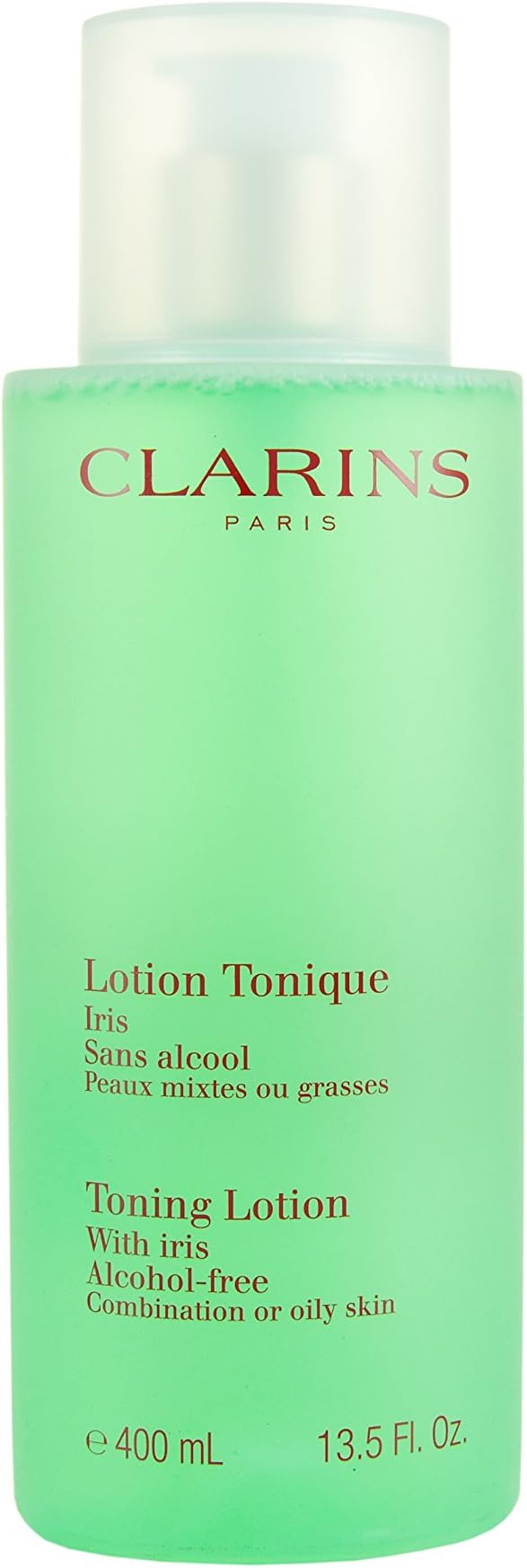 clarins toning lotion with iris 400ml