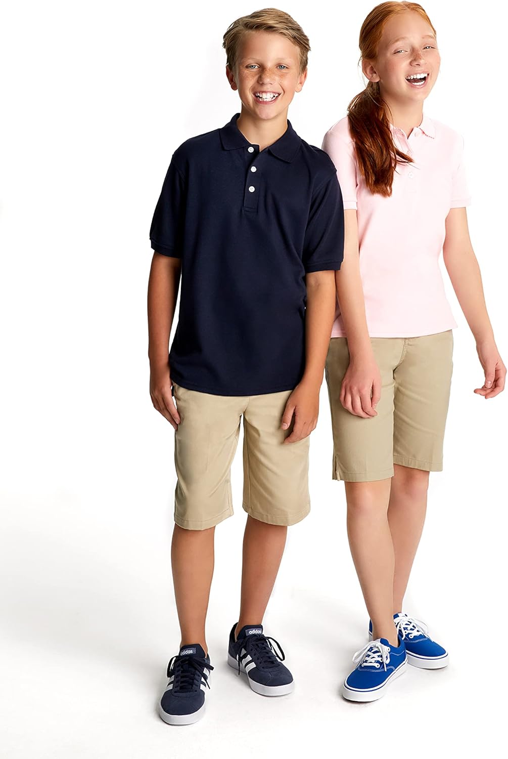French Toast Girls' Twill Bermuda Short: Clothing