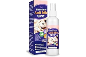 No Chew Spray for Dogs, Bitter Taste Puppy Training Aid & Furniture Protector, Indoor & Outdoor Pet Deterrent for Scratching,