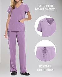 Natural Uniforms Women's Cool Stretch V-Neck Top