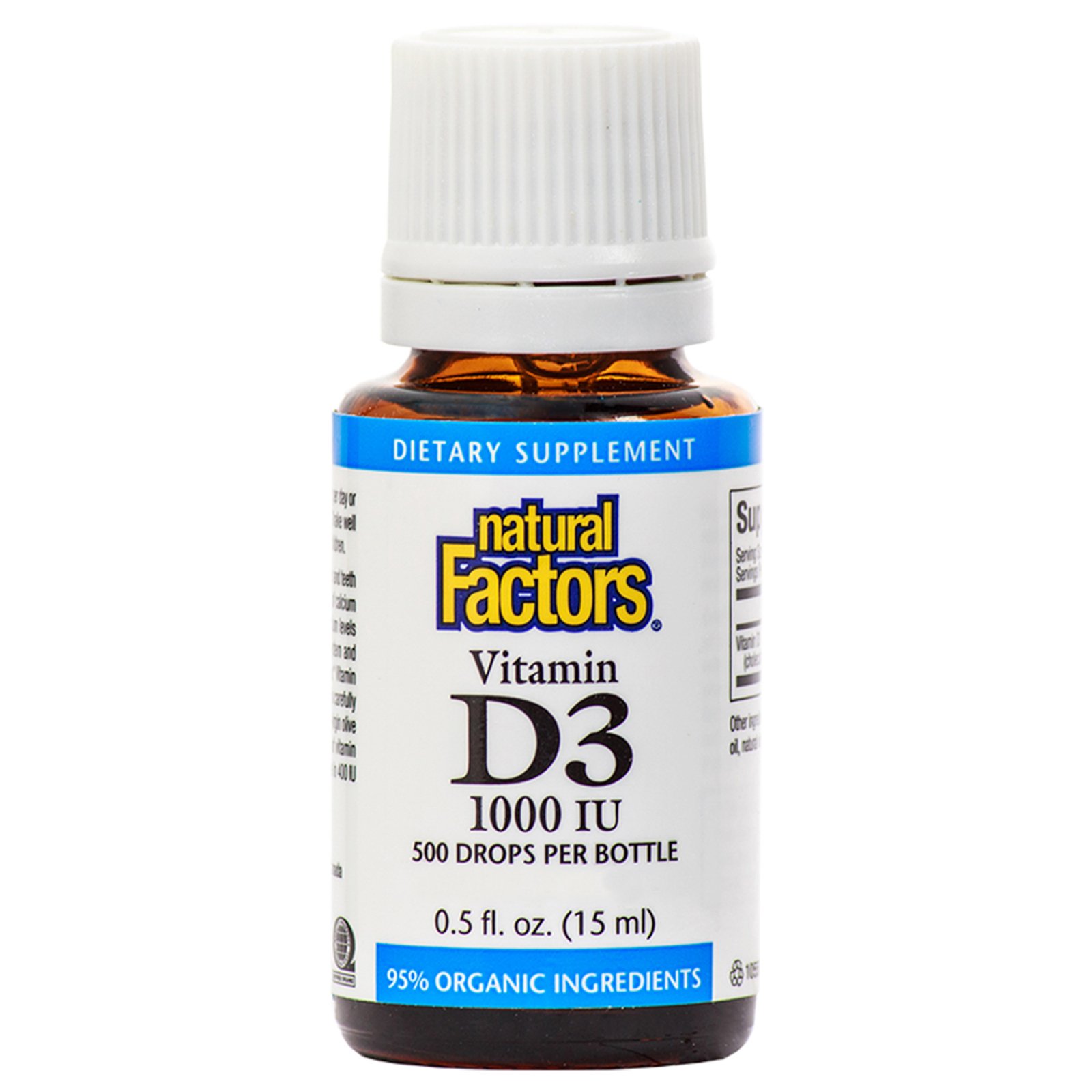 Natural Factors Vitamin D3 Drops 400 IU