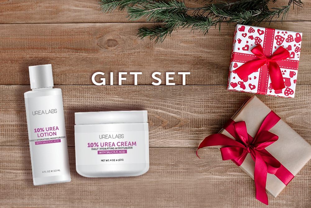 UREA LABS | 10% Cream and Lotion Gift Set (1 cream 1 lotion)