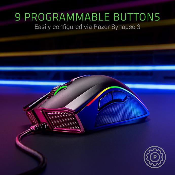 RAZER 雷蛇 Mamba 曼巴 眼镜蛇精英版 无线电竞游戏鼠标 6.7折$59.99 海淘转运到手约￥430