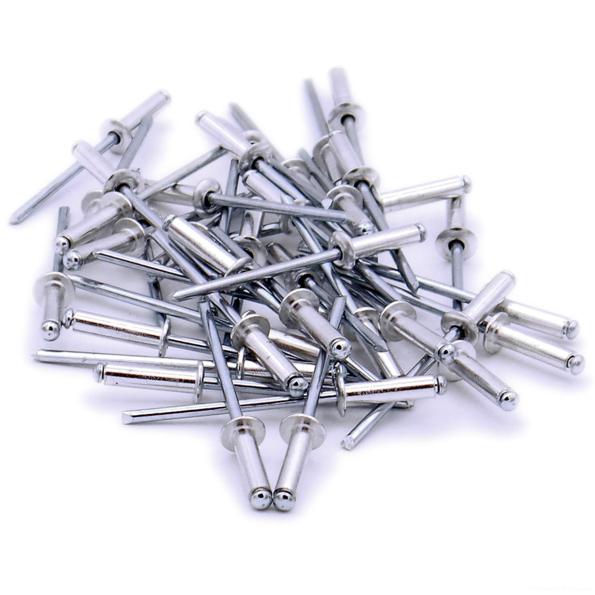 M3.2 (3.2mm x 14mm) Dome Blind Rivet - Aluminium (Pack of 40)