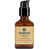 Thrive Natural Care Natural Bakuchiol Serum for Face - Healthier Retinol Alternative includes Hyaluronic Acid - Collagen Boosting Face Serum for Brighter, Firmer Skin - Vegan, Made in USA
