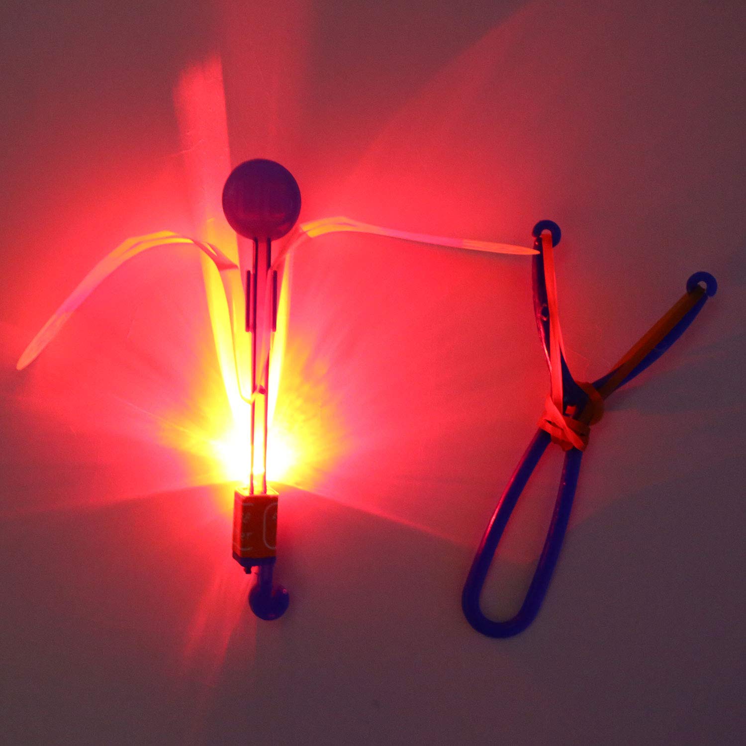 slingshot light up copter rocket