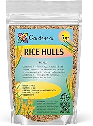 Gardenera Rice Hulls for Potting Applications