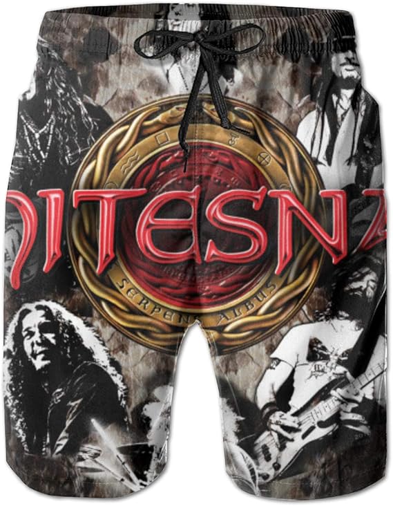 Amazon Co Jp Whitesnake 1 海水浴 競泳パンツ 人気 海水パンツ おしゃれ サーフパンツ 大きいサイズ ビーチパンツ メンズ 水泳パンツ 水陸両用 ショートパンツ 防水速乾 服 ファッション小物