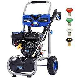 Ezasin Gas Pressure Washer 3500 PSI, 2.3 GPM Heavy