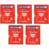 Red Star Premier Rouge Wine Yeast - Pack of 5 - With North Mountain Supply Freshness Guarantee