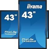 iiyama ProLite T4362AS-B1 4K UHD IPS 20-Point Multitouch Monitor Android 24/7 view 3
