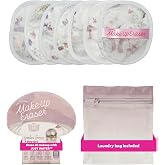 The Original Makeup Eraser 7-Day Set, Garden Fairies | Erase All Makeup with Just Water (Waterproof Mascara, Eyeliner, Founda
