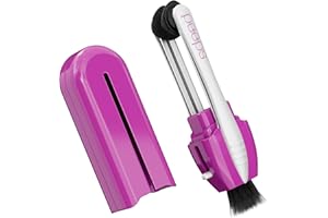 Peeps CarbonKlean Peeps Glasses Cleaner - for Eyeglasses, Reading Glasses, and More - Lens Cleaner with Carbon Microfiber Tech - Injected Purple - 1 Count (Pack of 1)