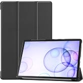 Kepuch Custer Case for Samsung Galaxy Tab S6 10.5 SM-T860 SM-T865, PU Leather Case Cover for Samsung Galaxy Tab S6 10.5 SM-T860 SM-T865 - Black