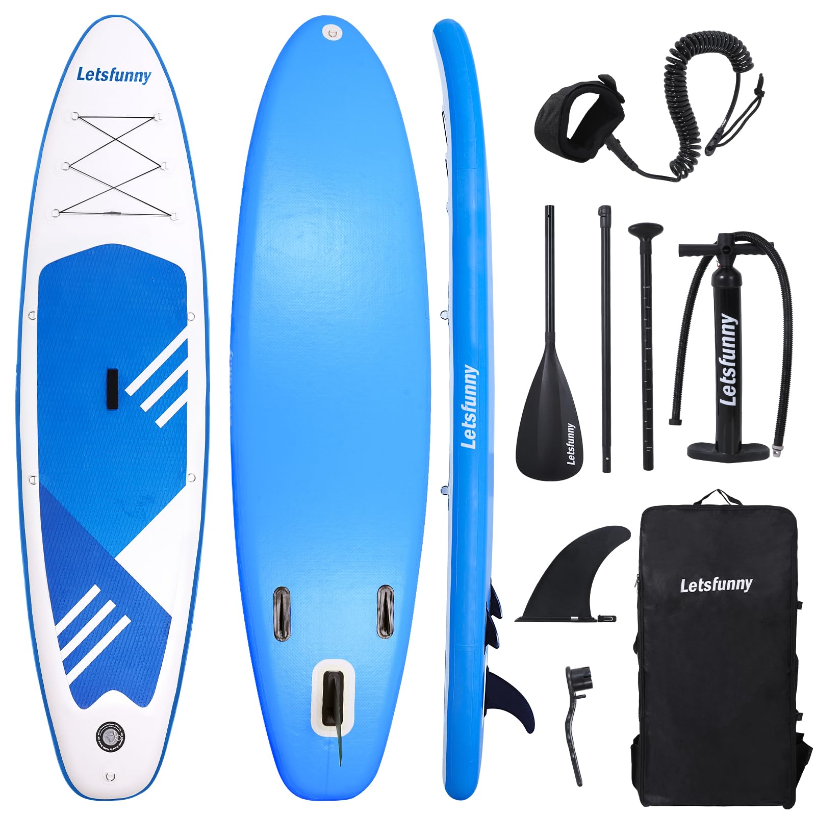 Photo 1 of *** PARTS ONLY *** ROMELANDS Inflatable Stand Up Paddle Board, 10' Yoga Paddleboard with SUP Paddle Board Accessories, Non-Slip Comfort Deck for Adults & Youth