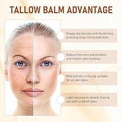 Viuvoiul Tallow and Honey Balm,Whipped Tallow Honey