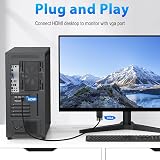 BLKing HDMI to VGA Cable 10ft 3m Digital to Analog Converter PC Laptop Monitor view 7