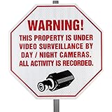 Amazon.com: SmartSign Aluminum Sign, Legend "This Area is Protected by