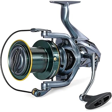 Best Surf Fishing Rod Reel – Sougayilang Surf Spinning Reel - Ultra Smooth Drag System for Big ...