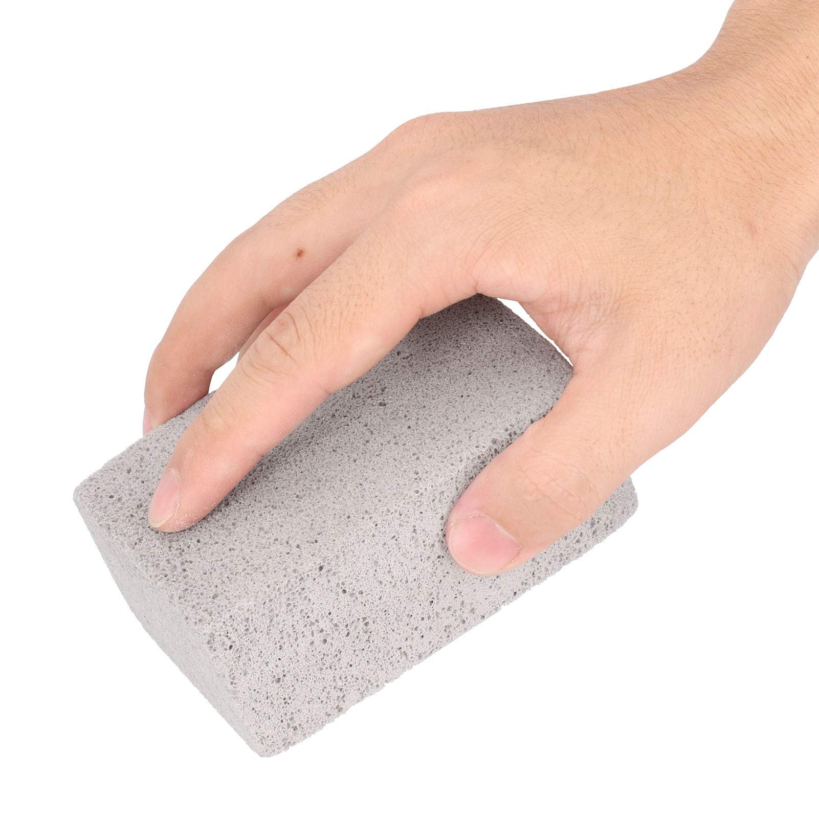 Jwthee 4Pcs Grill Cleaning Brick, Heavy Duty Pumice Stone, BBQ Griddle Cleaner for Stove Top and Barbecue