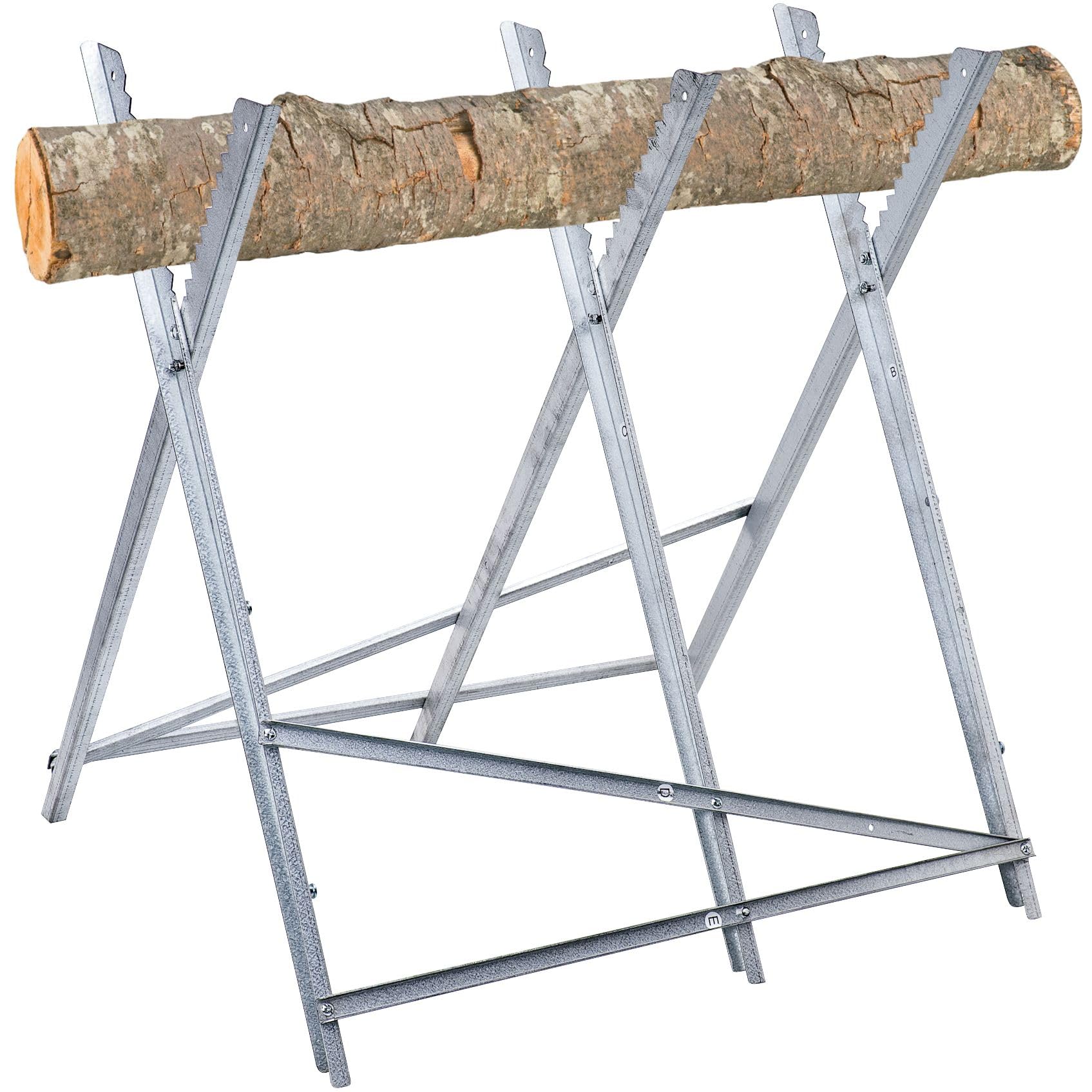 Metal Log Bridge with 3 Legs