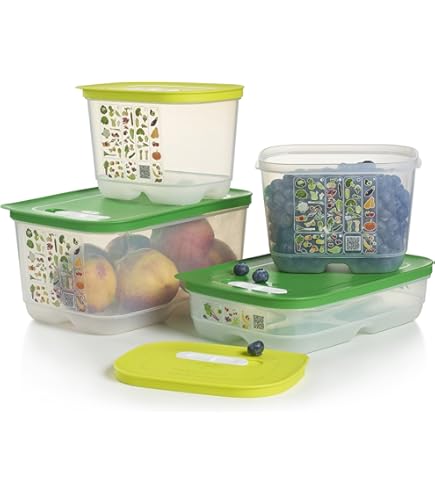 Tupperwareまとめ売り Amazon.com - Tupperware Fridge Large Smart Box, 4.6 Litres