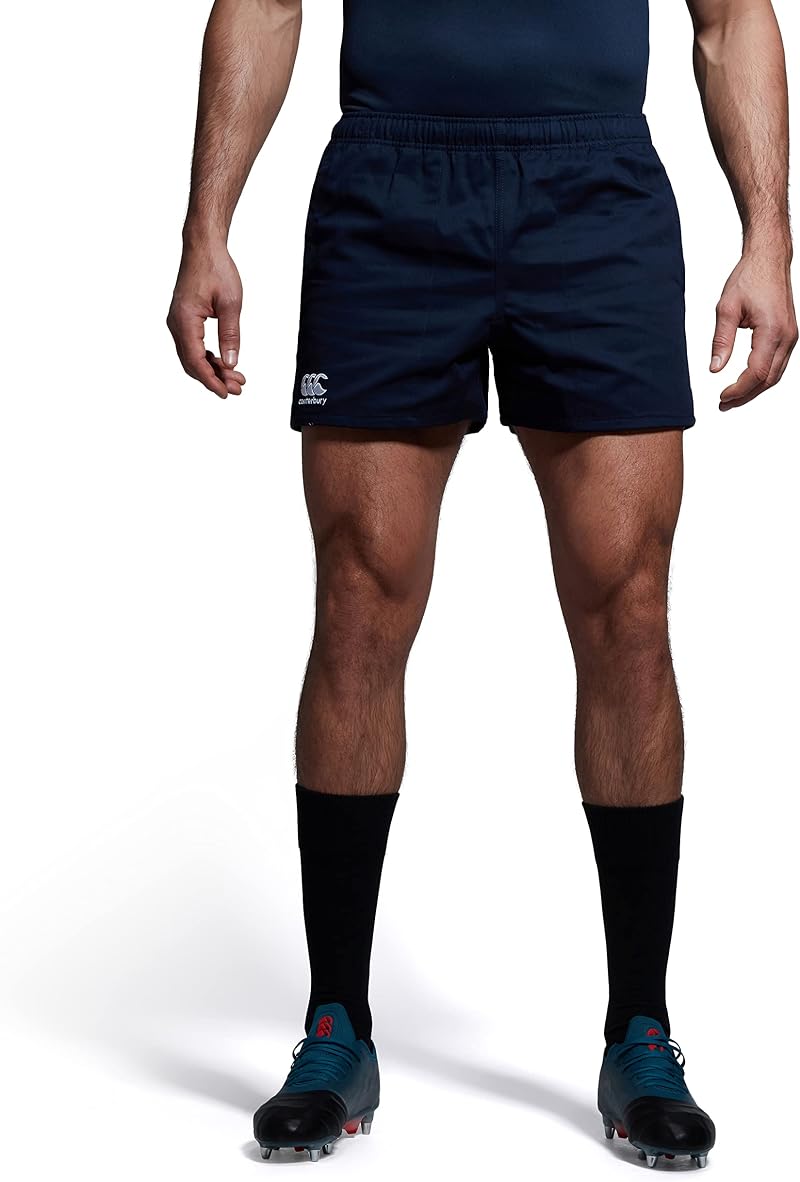 Canterbury CCC Professional Cotton Shorts Navy Men’s X-Small Rugby